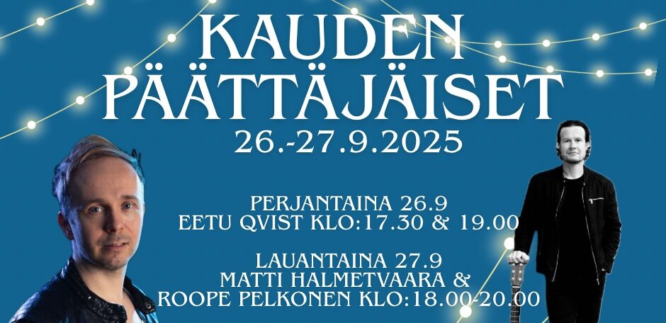 Cafe Sillan Alla – Kauden päättäjäiset